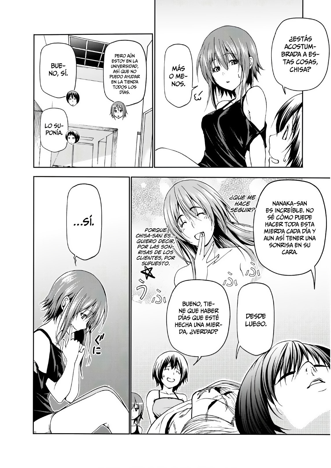 Grand Blue Capitulo 51: Los mares de Palaos página 36