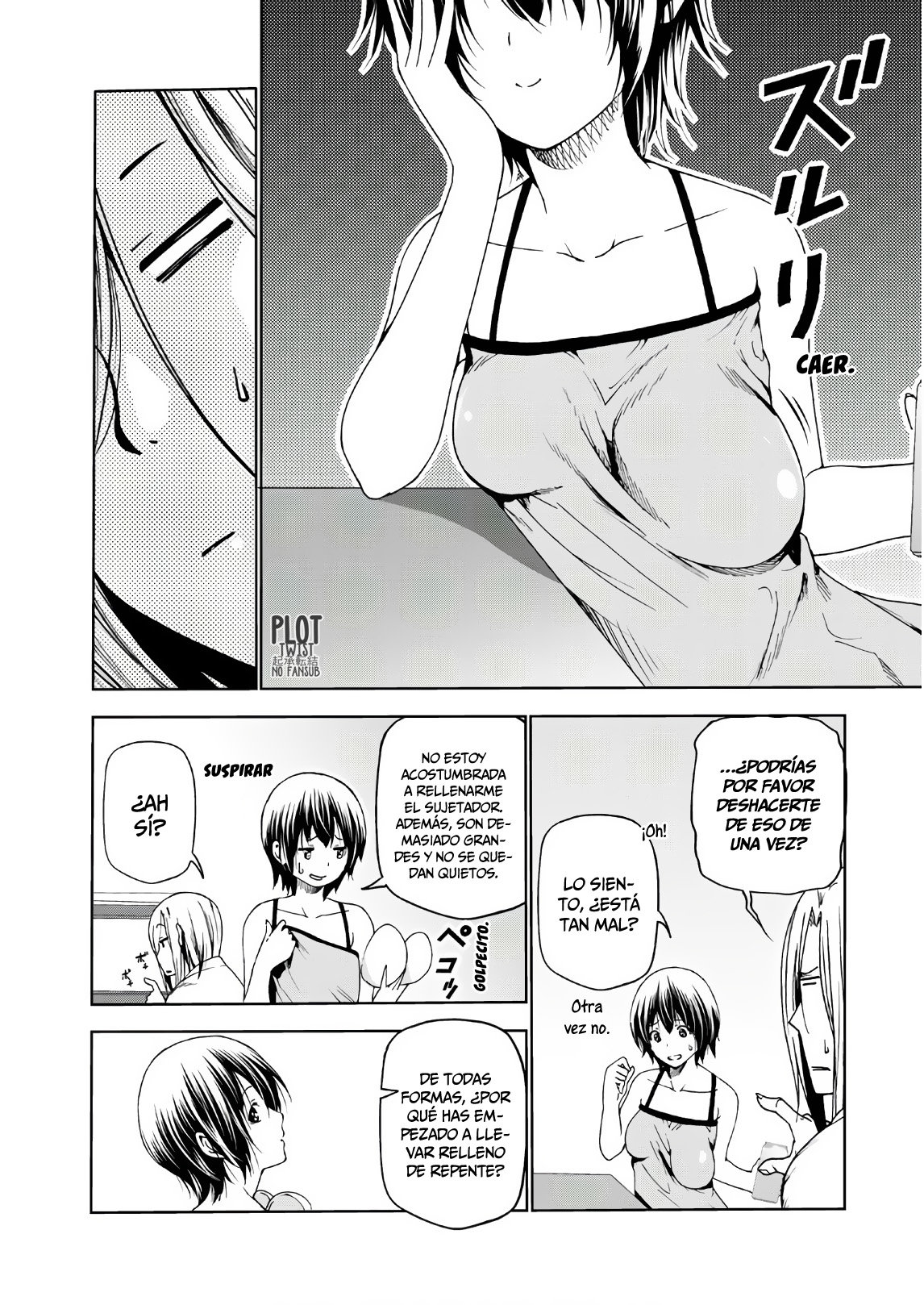 Grand Blue Capitulo 51: Los mares de Palaos página 38