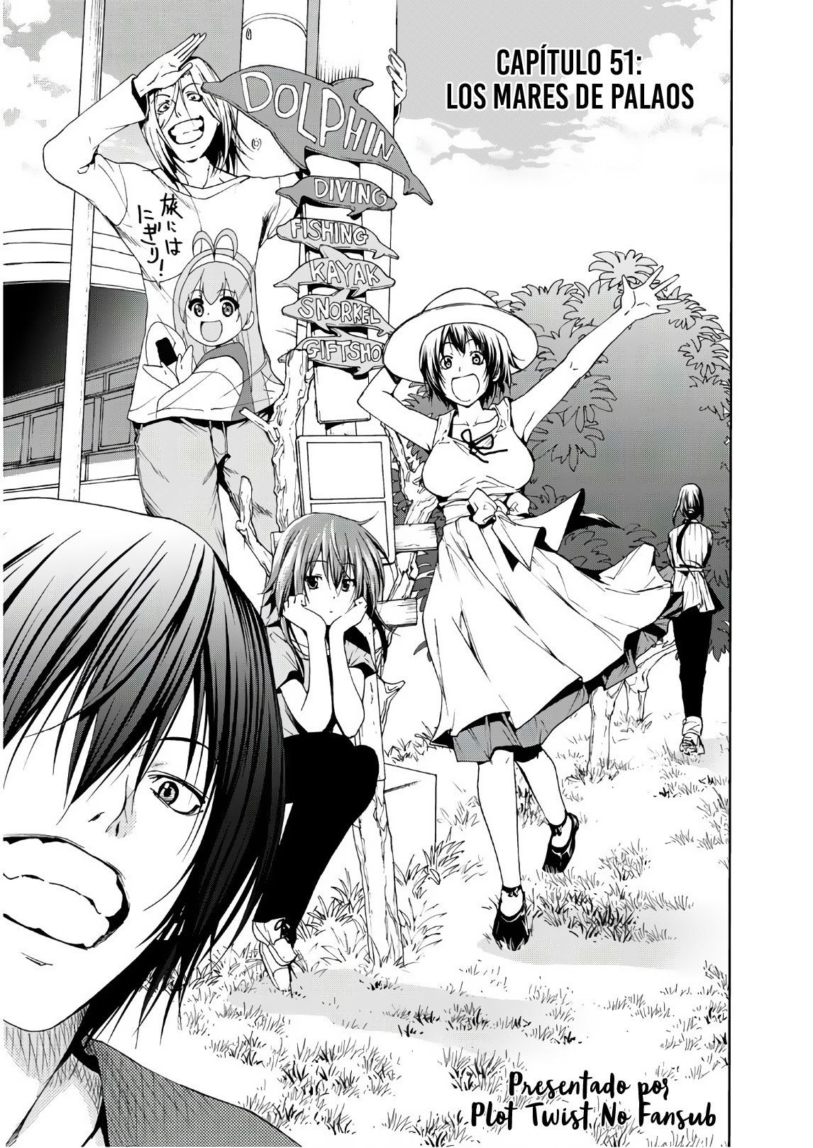 Grand Blue Capitulo 51: Los mares de Palaos página 5