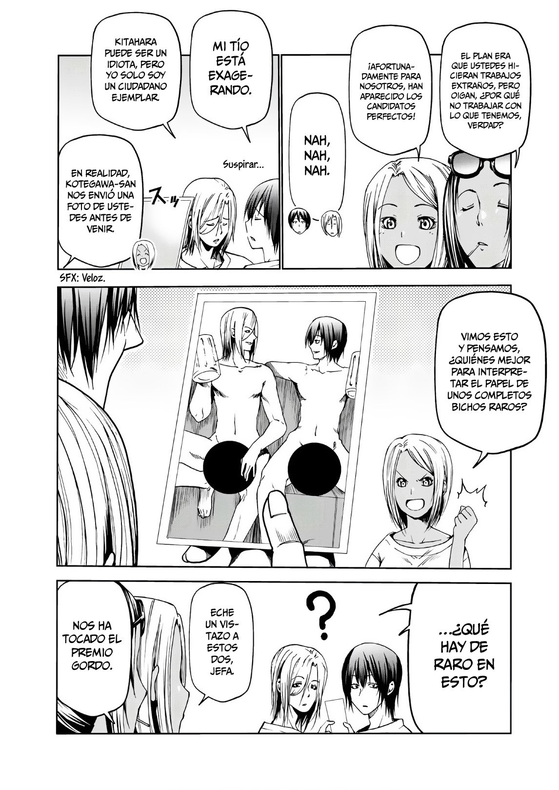 Grand Blue Capitulo 51: Los mares de Palaos página 8