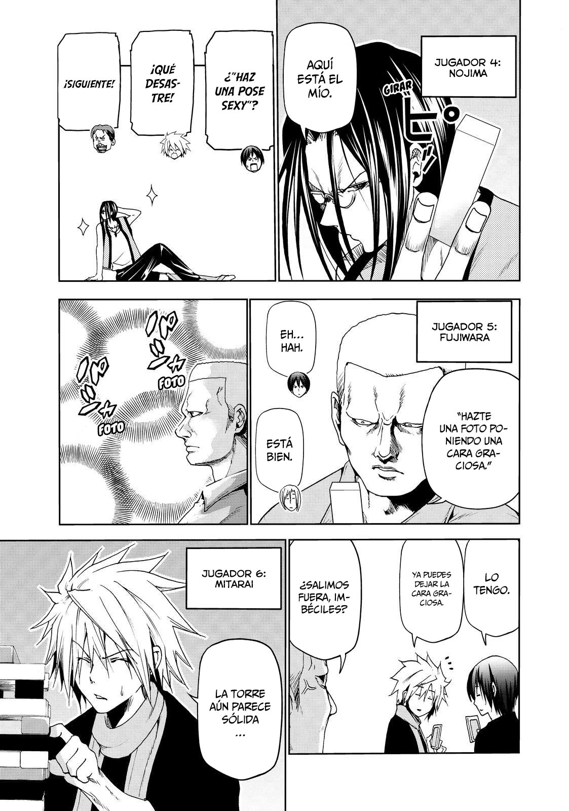 Grand Blue Capitulo 52.5: historia paralela: jenga de verdad o reto página 10