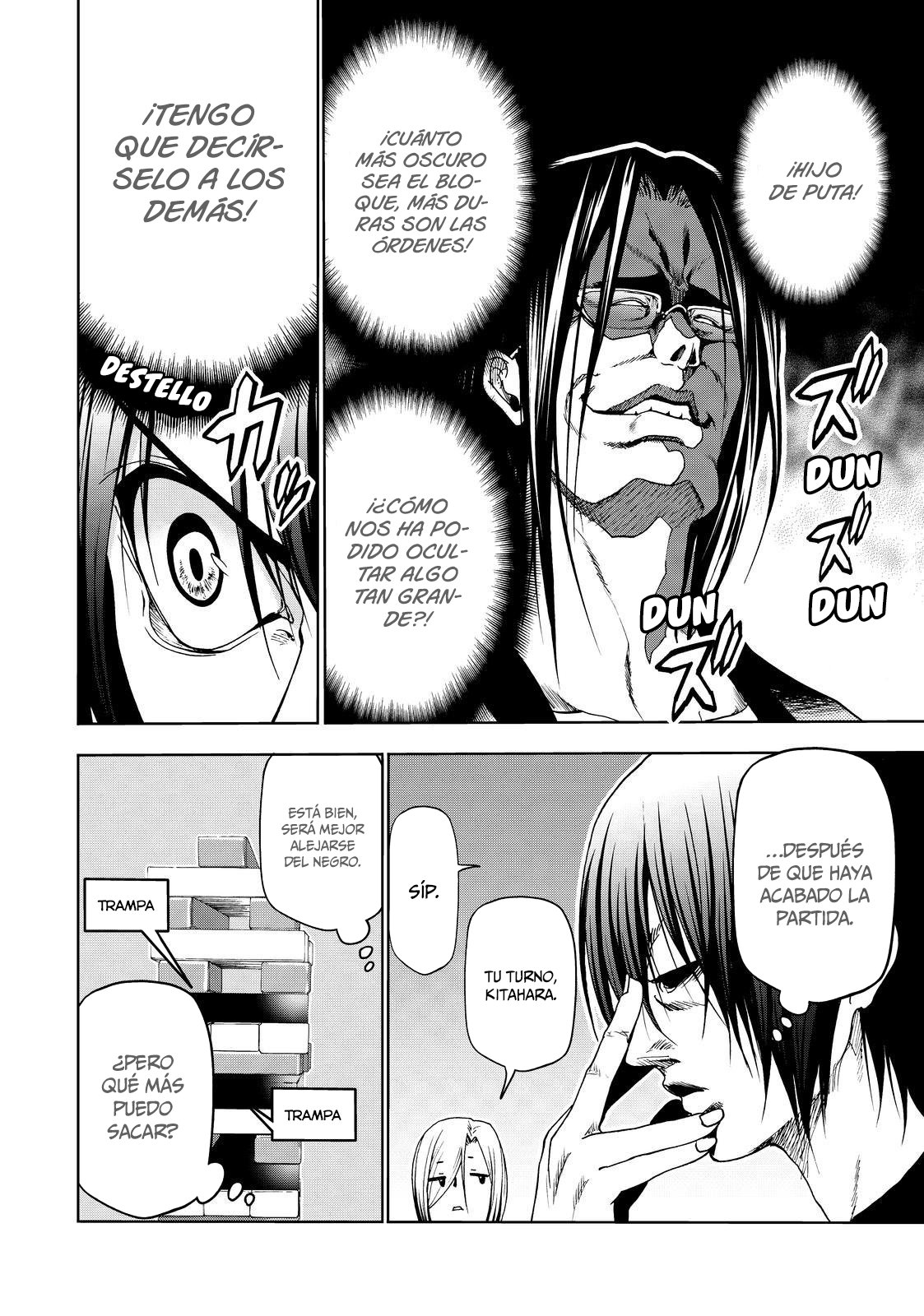 Grand Blue Capitulo 52.5: historia paralela: jenga de verdad o reto página 17
