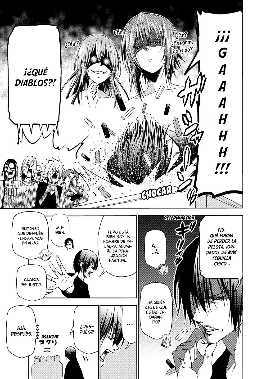 Grand Blue Capitulo 52.5: historia paralela: jenga de verdad o reto página 20