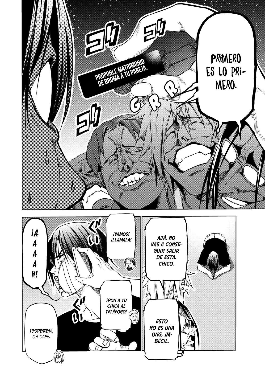Grand Blue Capitulo 52.5: historia paralela: jenga de verdad o reto página 21