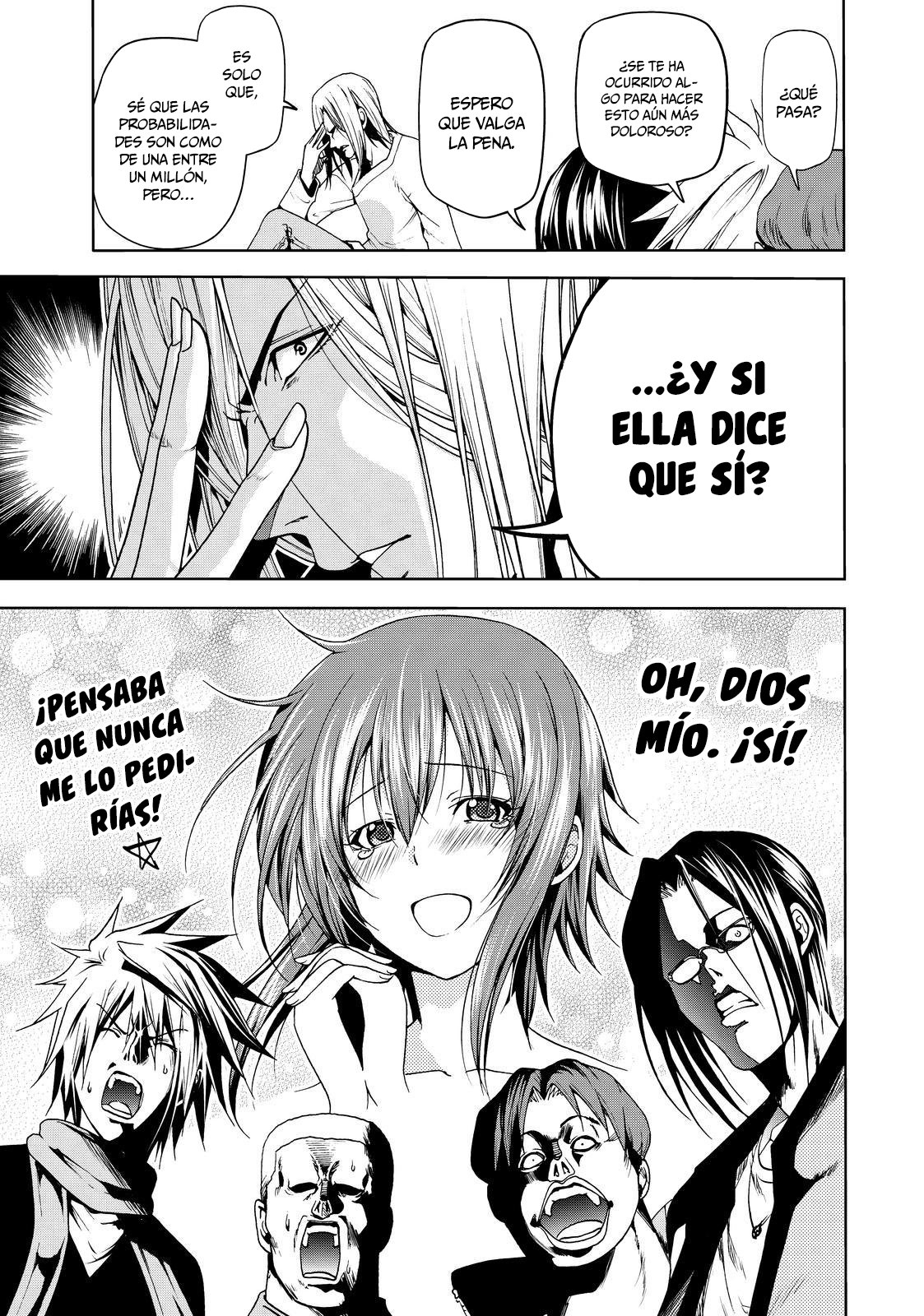 Grand Blue Capitulo 52.5: historia paralela: jenga de verdad o reto página 22