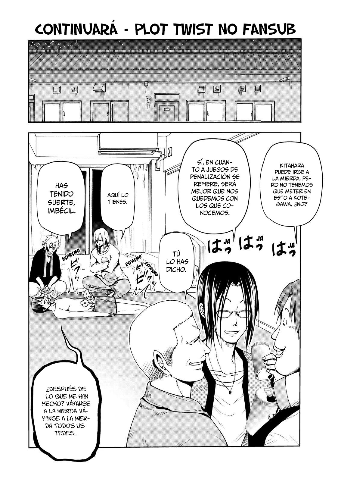 Grand Blue Capitulo 52.5: historia paralela: jenga de verdad o reto página 23