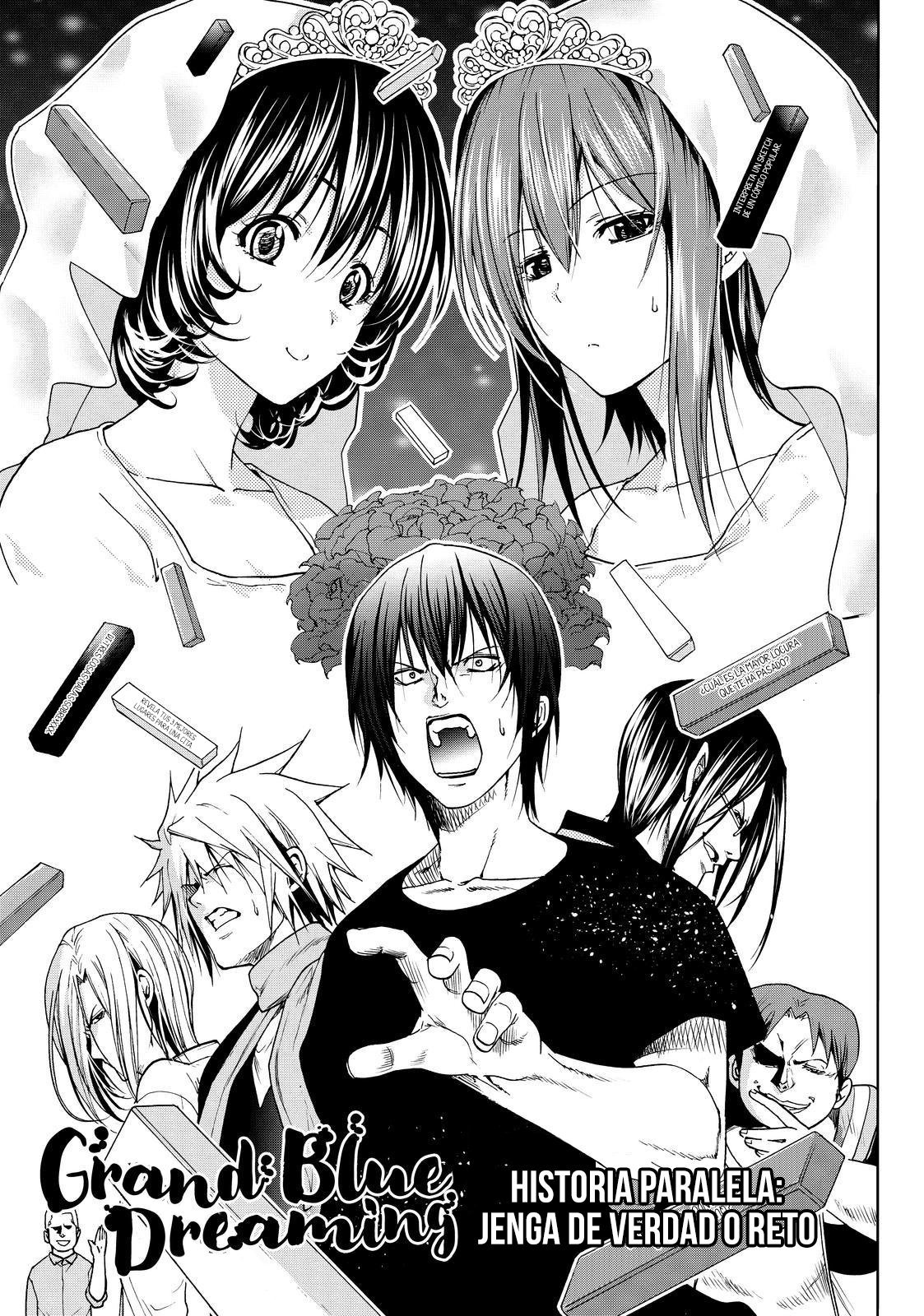 Grand Blue Capitulo 52.5: historia paralela: jenga de verdad o reto página 4