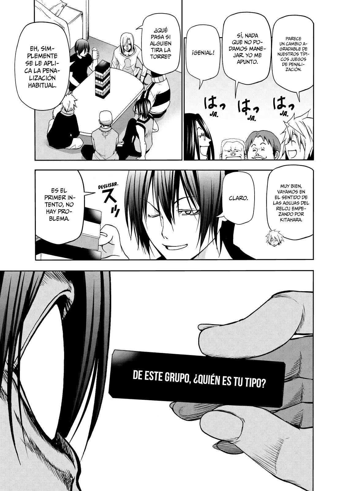 Grand Blue Capitulo 52.5: historia paralela: jenga de verdad o reto página 6