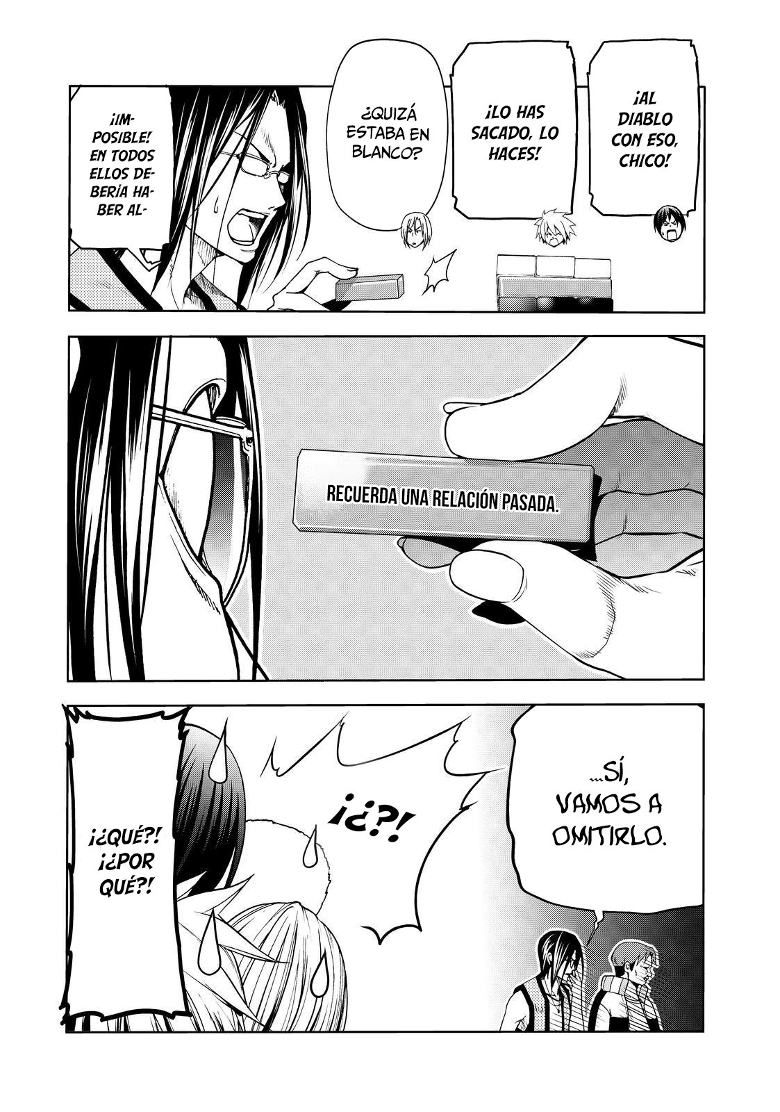 Grand Blue Capitulo 52.5: historia paralela: jenga de verdad o reto página 9