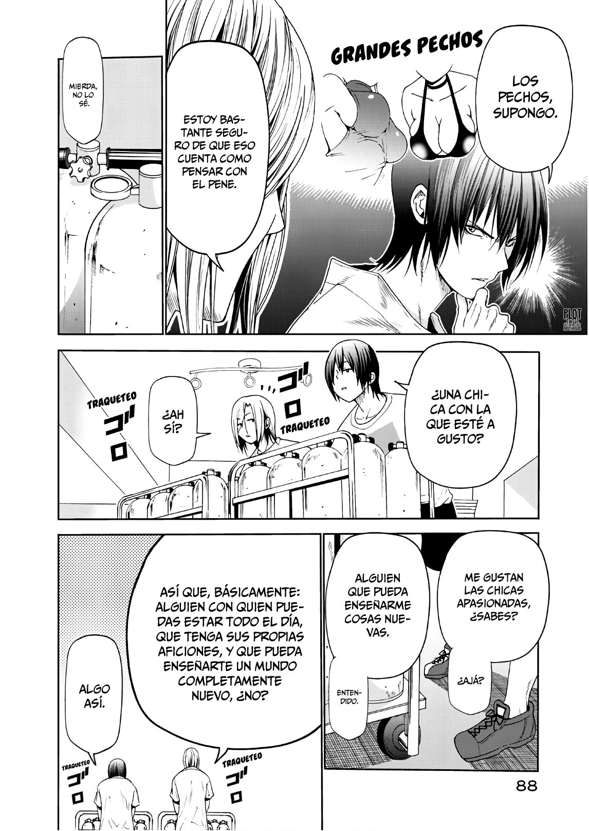 Grand Blue Capitulo 52: Especial de televisión página 11