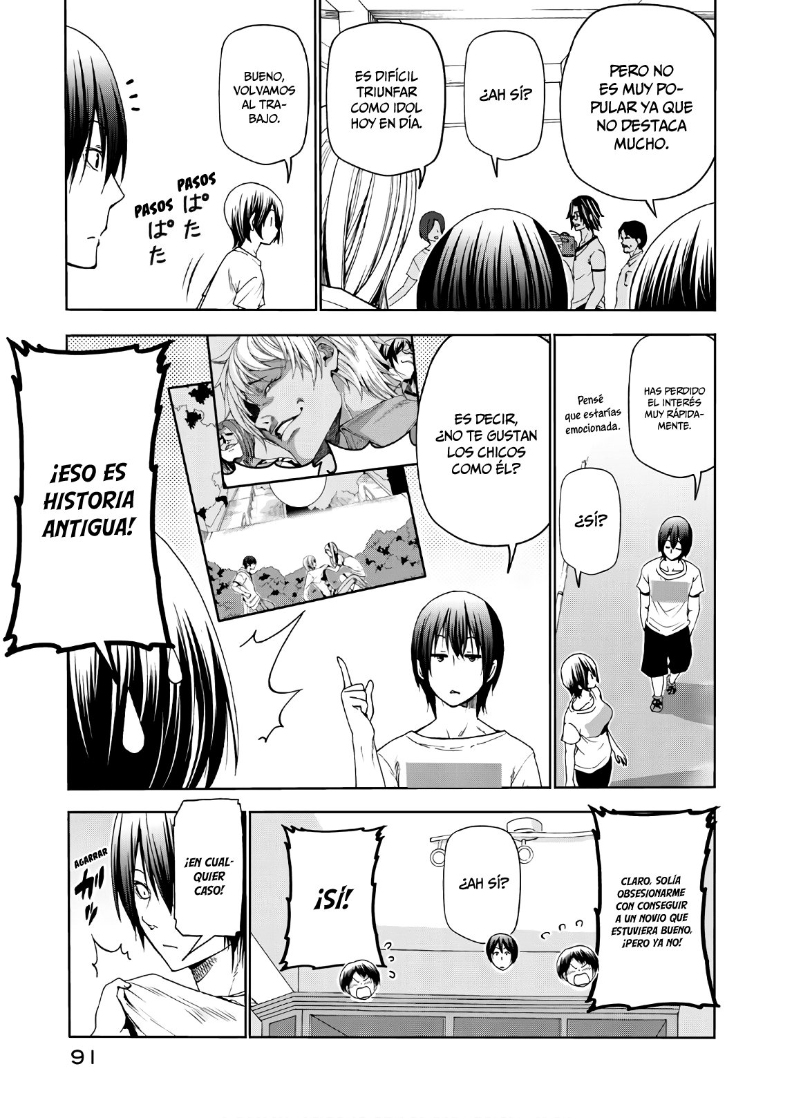 Grand Blue Capitulo 52: Especial de televisión página 14