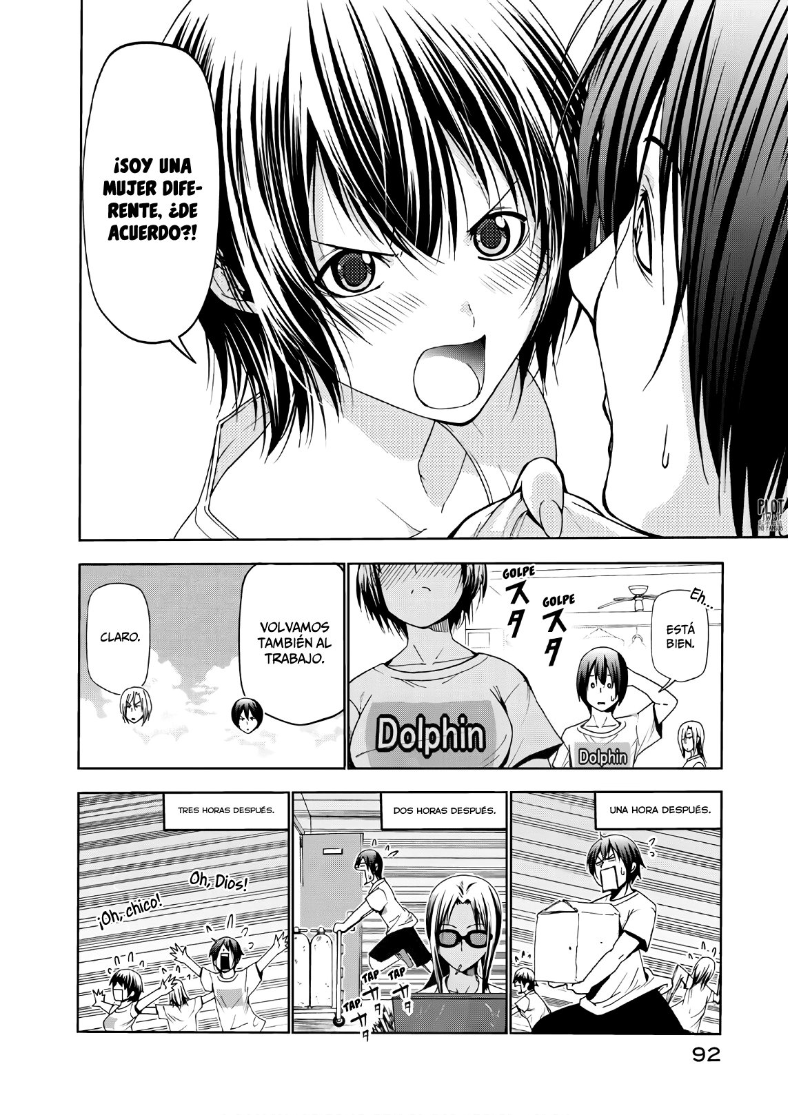 Grand Blue Capitulo 52: Especial de televisión página 15
