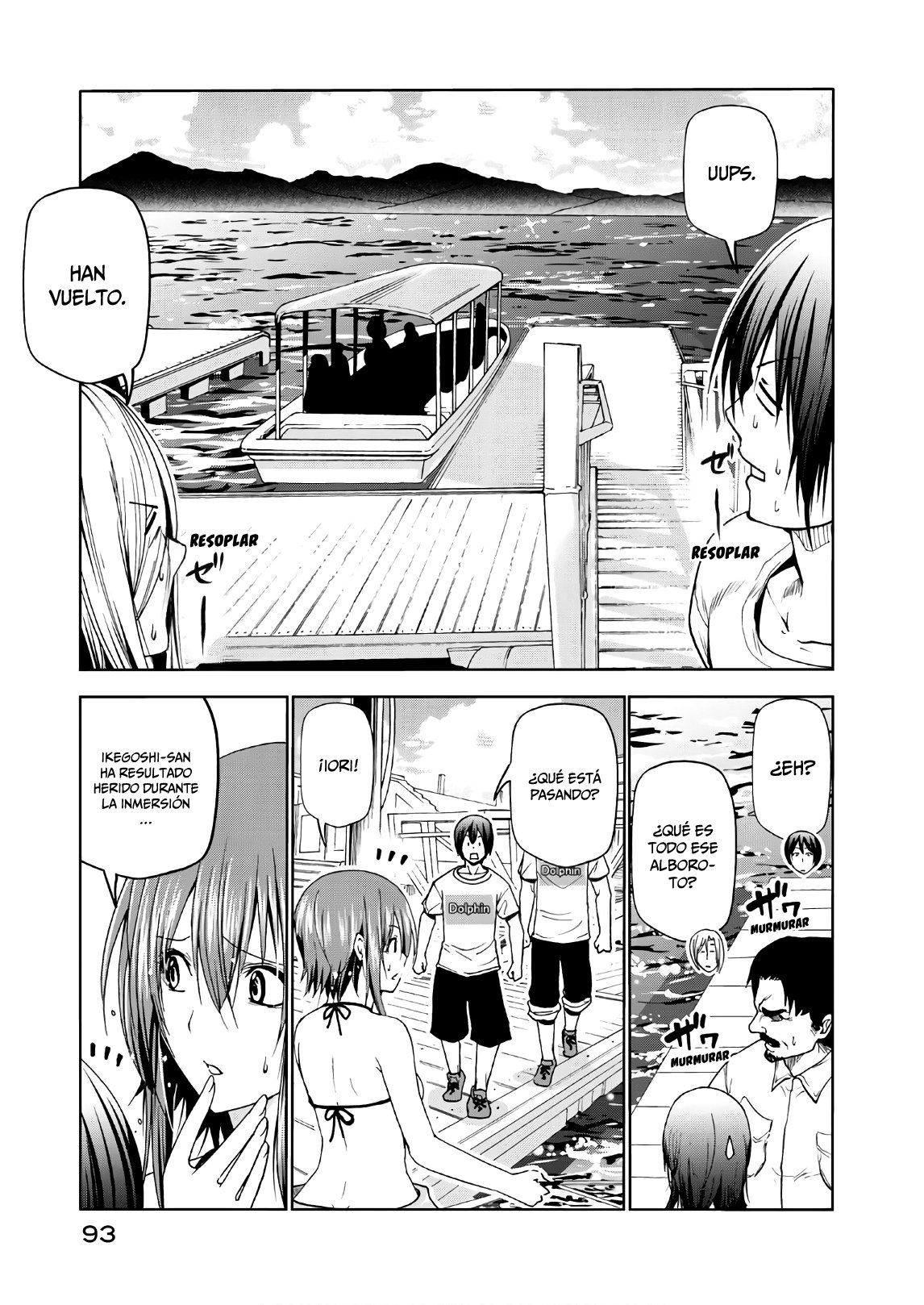 Grand Blue Capitulo 52: Especial de televisión página 16
