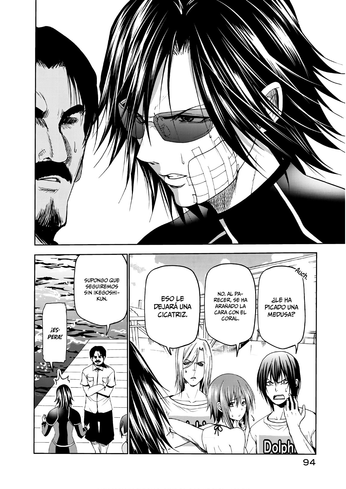 Grand Blue Capitulo 52: Especial de televisión página 17
