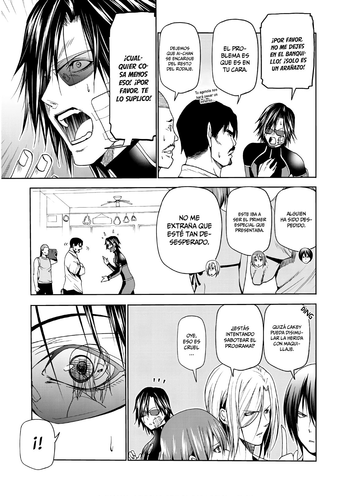 Grand Blue Capitulo 52: Especial de televisión página 18