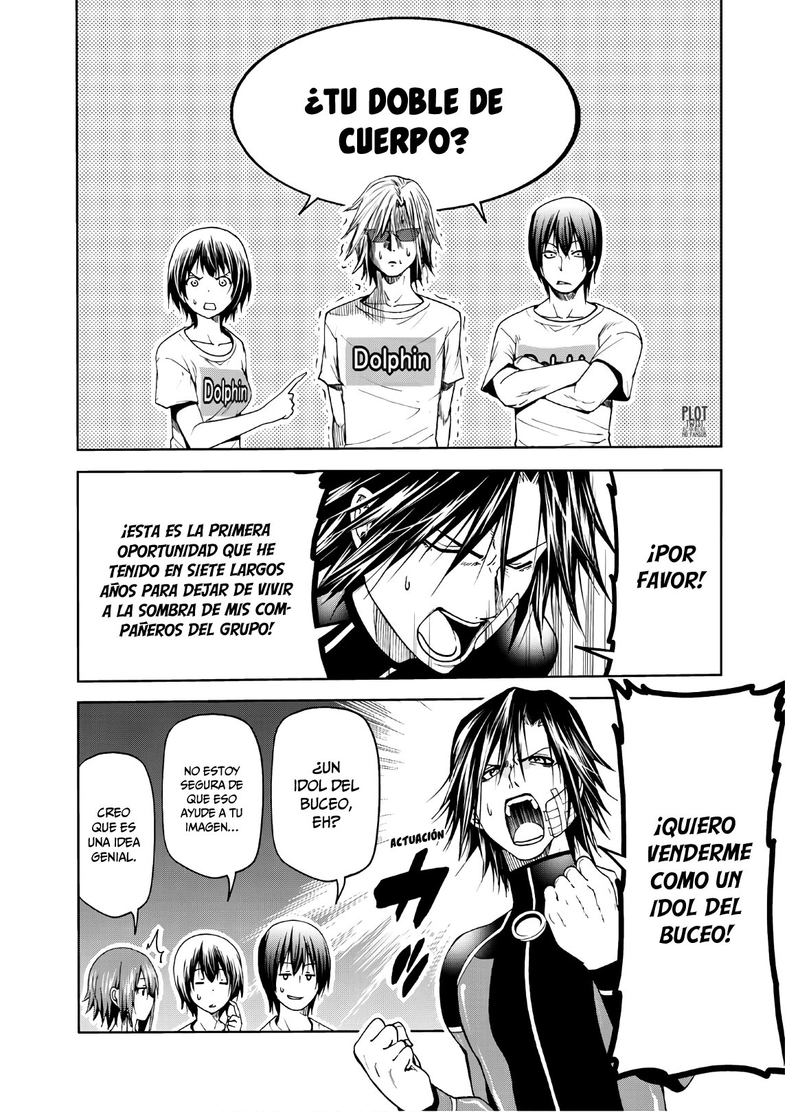 Grand Blue Capitulo 52: Especial de televisión página 21