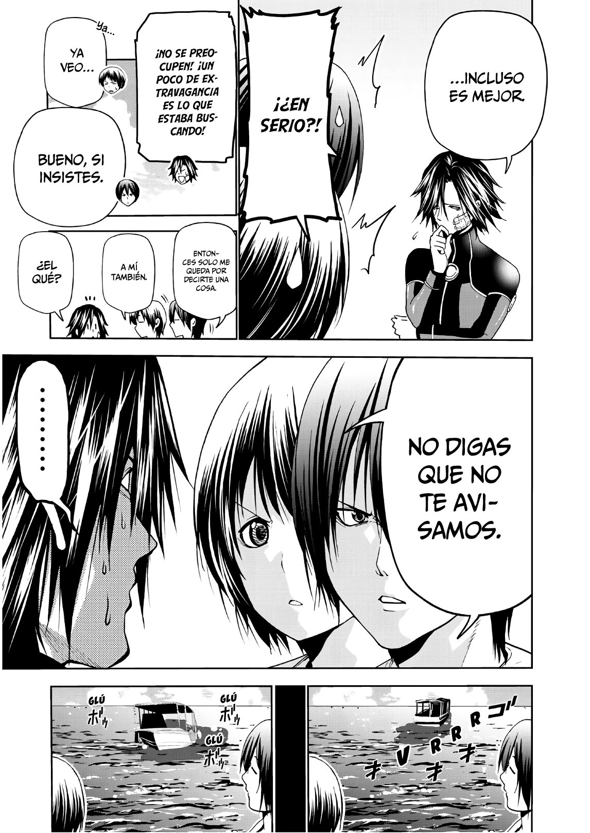 Grand Blue Capitulo 52: Especial de televisión página 24