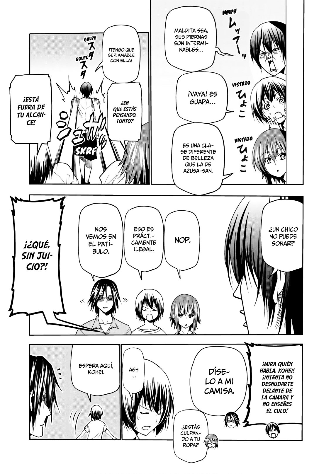 Grand Blue Capitulo 52: Especial de televisión página 28