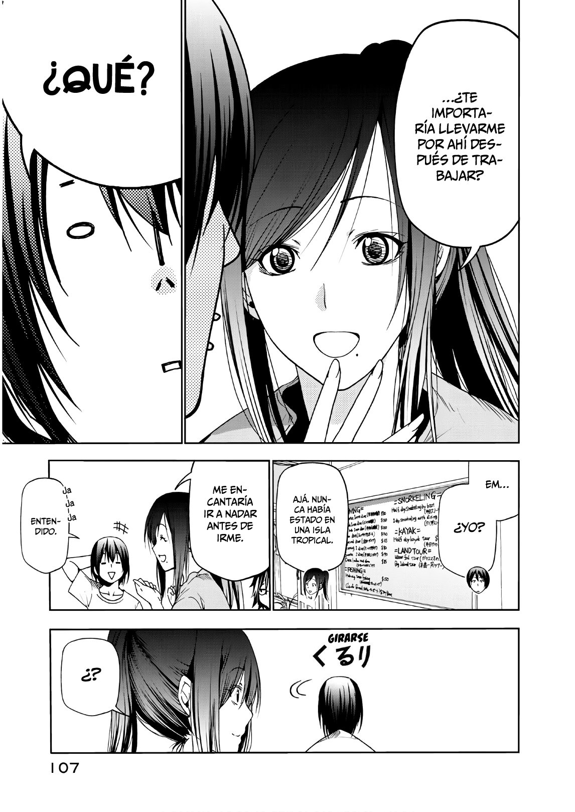 Grand Blue Capitulo 52: Especial de televisión página 30