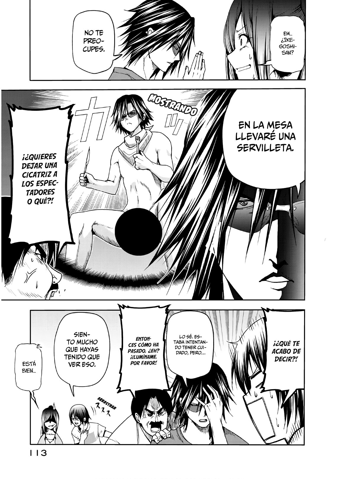 Grand Blue Capitulo 52: Especial de televisión página 36