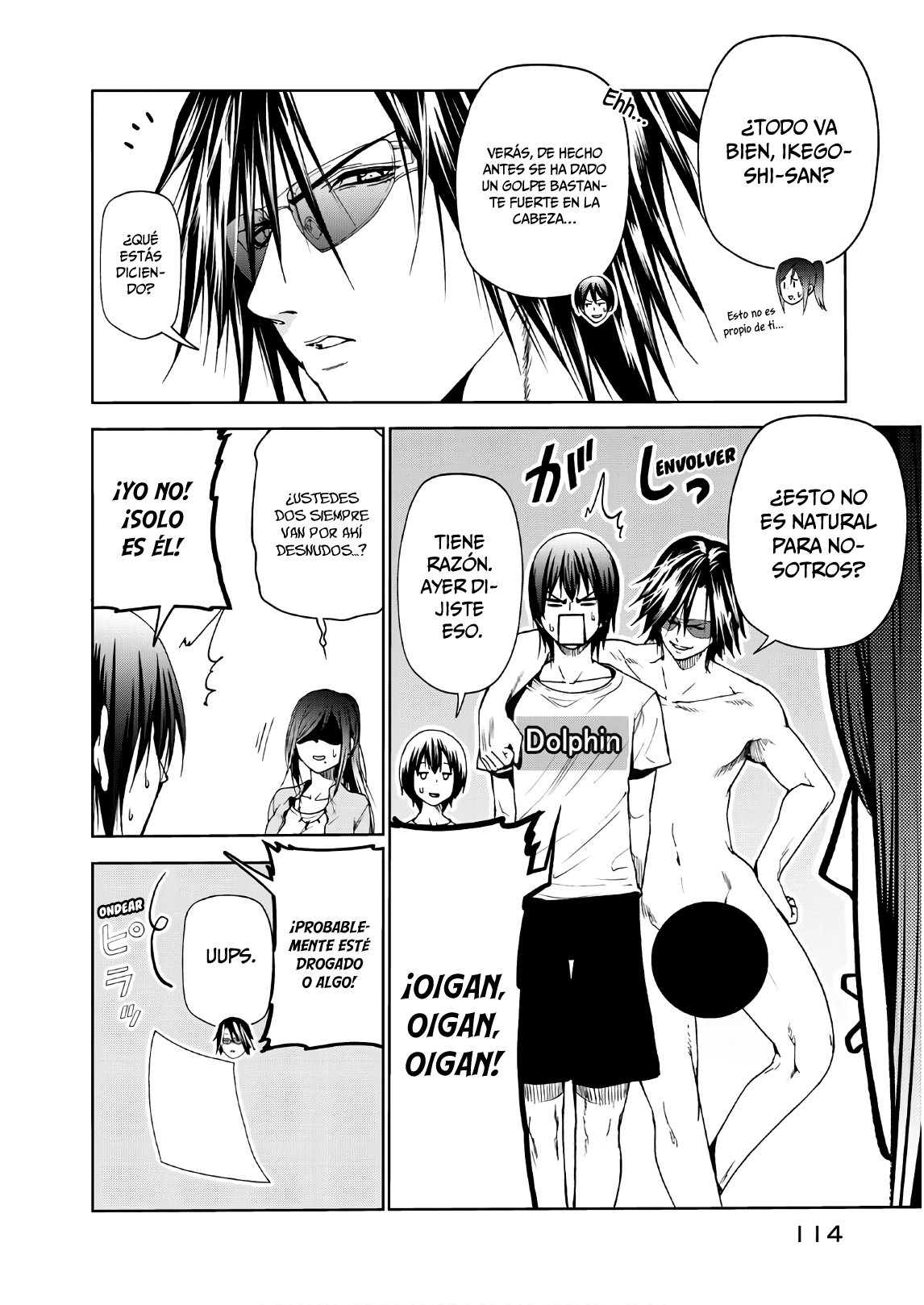 Grand Blue Capitulo 52: Especial de televisión página 37