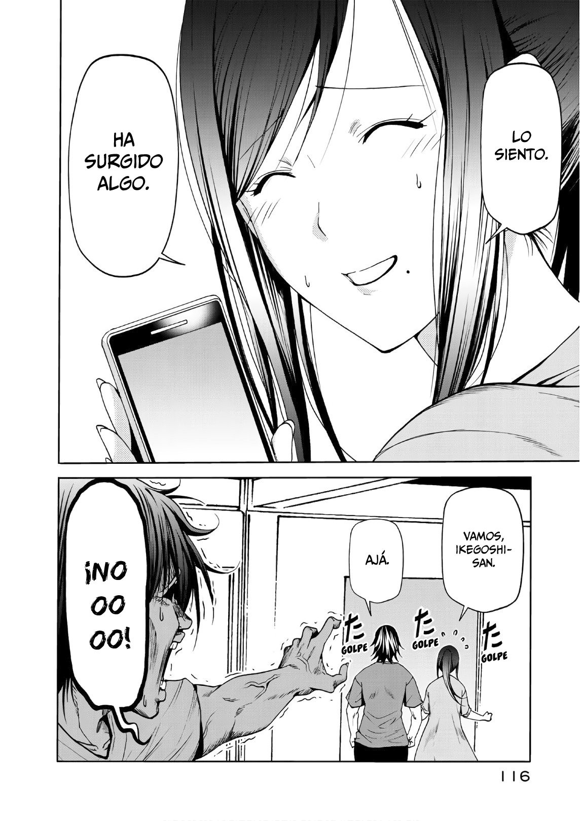 Grand Blue Capitulo 52: Especial de televisión página 39