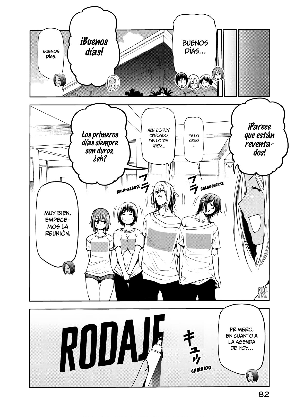 Grand Blue Capitulo 52: Especial de televisión página 5