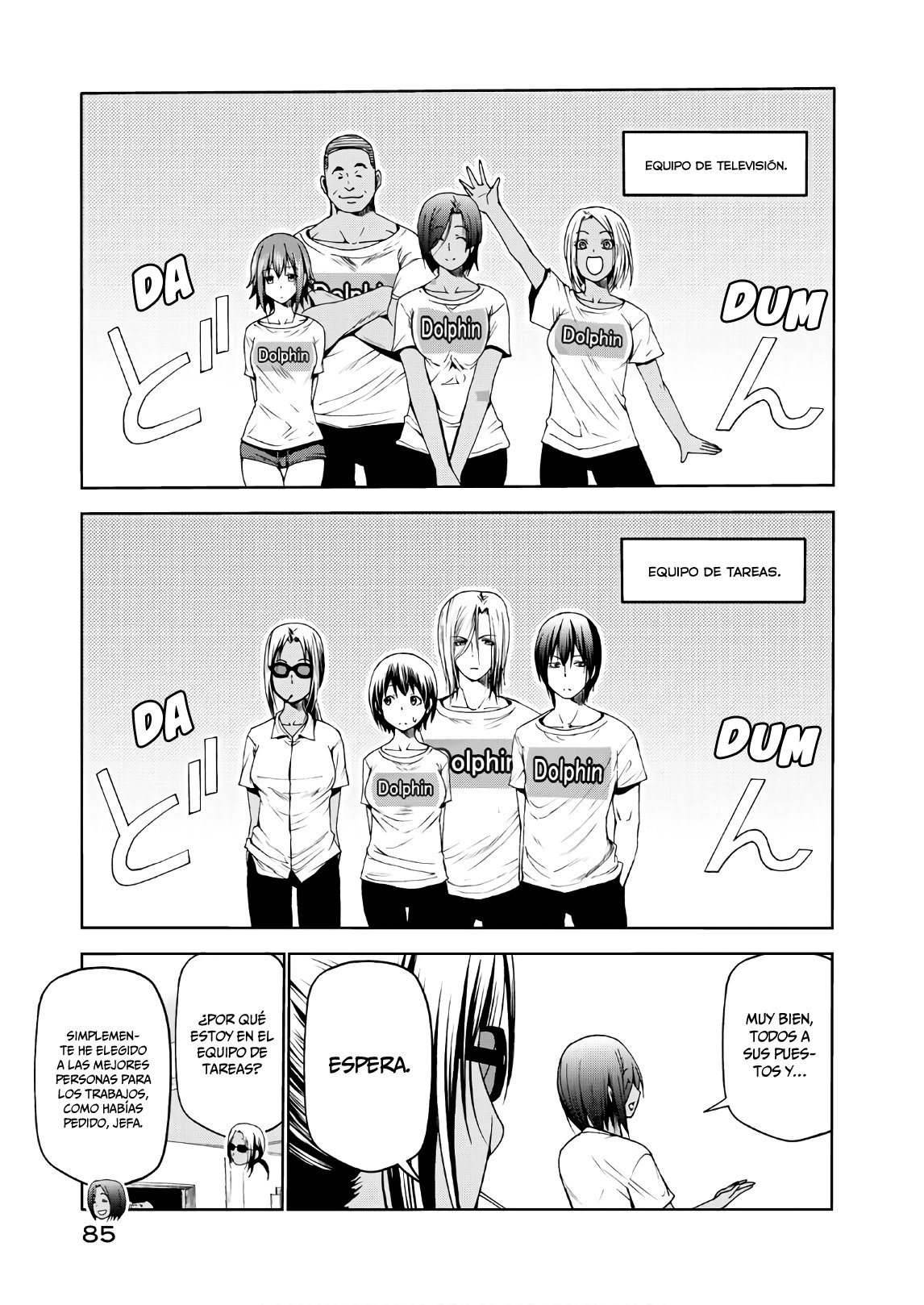 Grand Blue Capitulo 52: Especial de televisión página 8