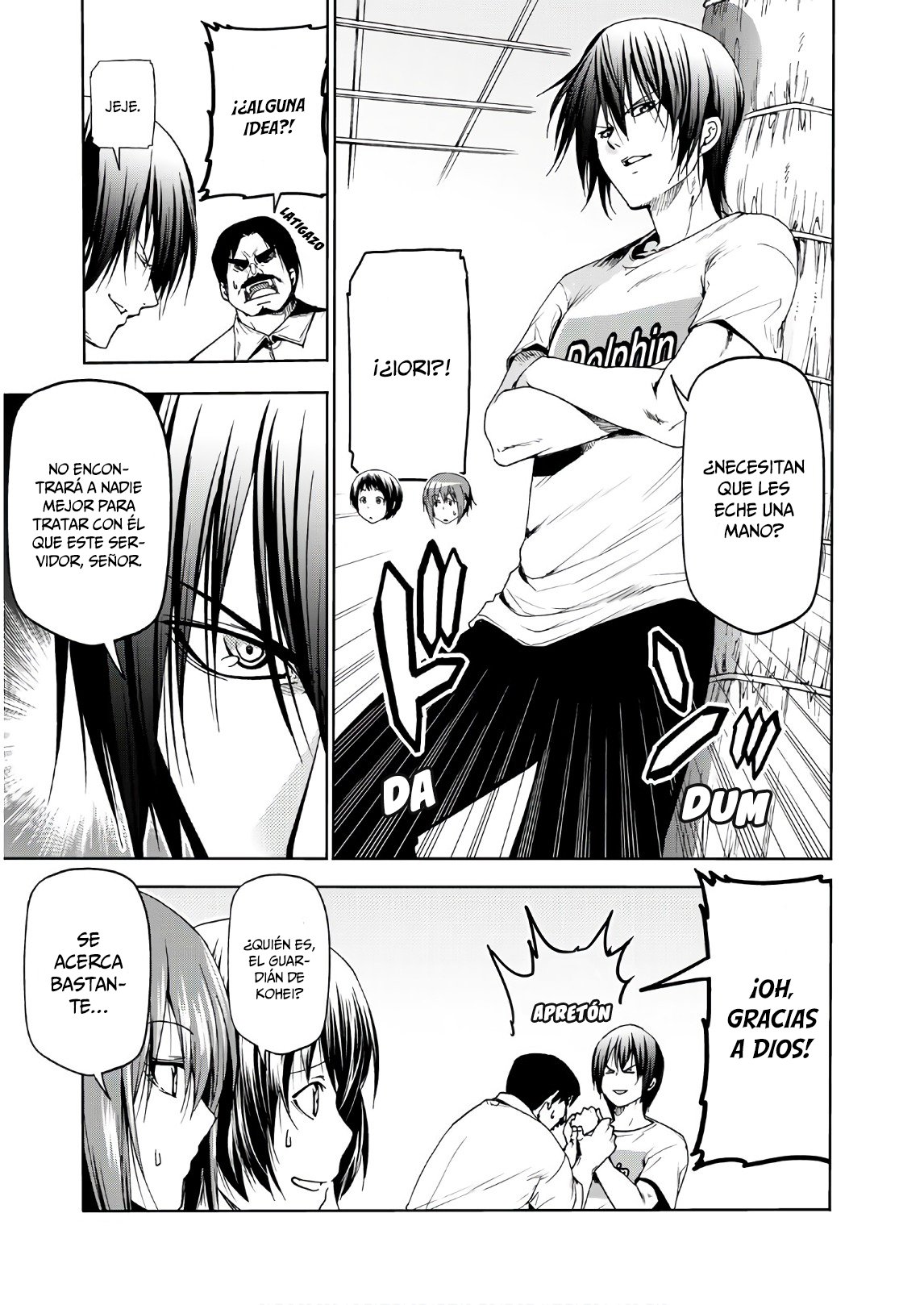Grand Blue Capitulo 53: Rodaje página 12