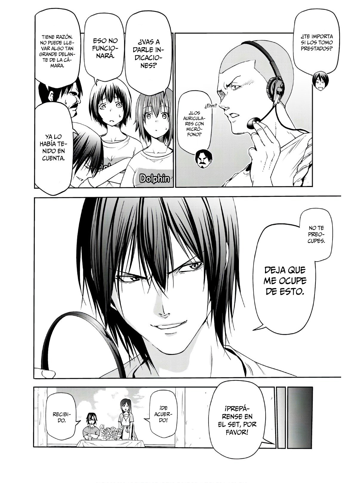 Grand Blue Capitulo 53: Rodaje página 13