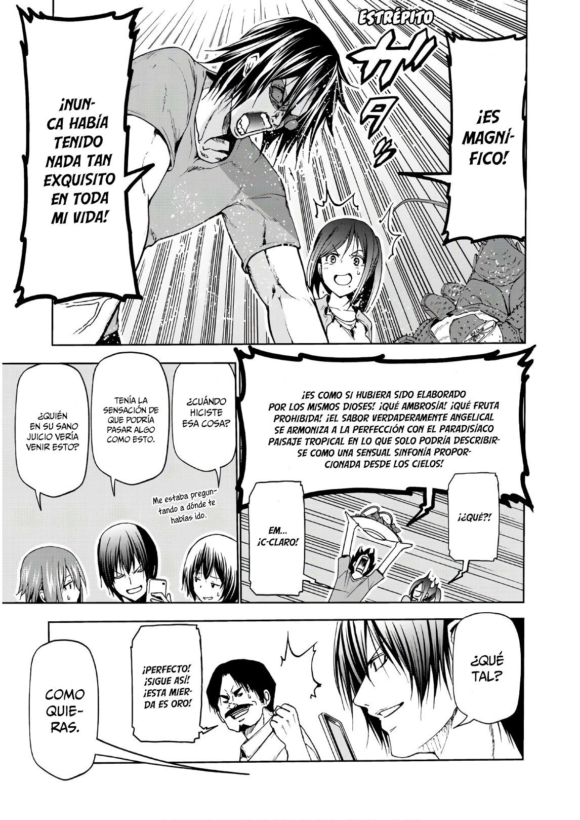 Grand Blue Capitulo 53: Rodaje página 18