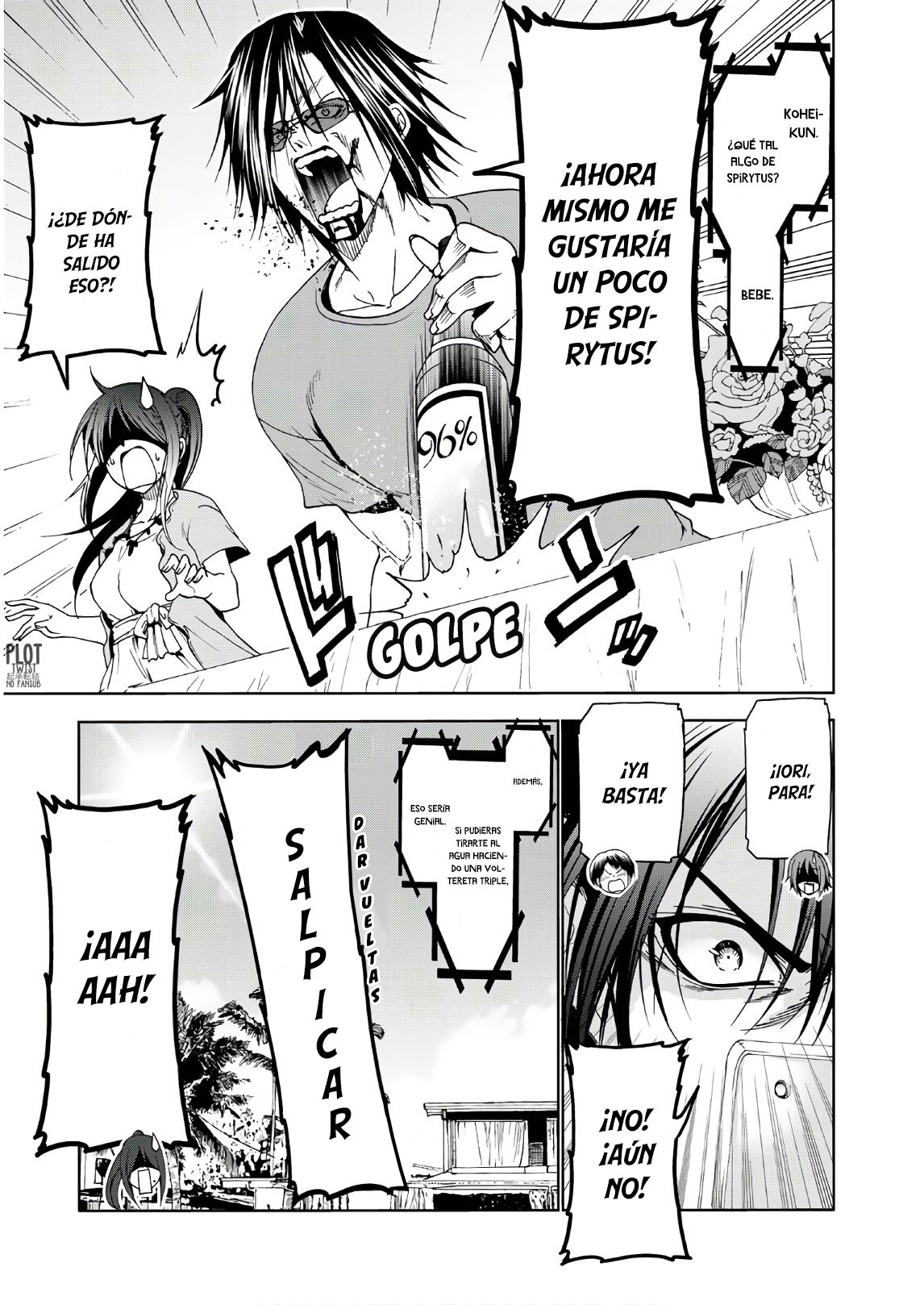 Grand Blue Capitulo 53: Rodaje página 22