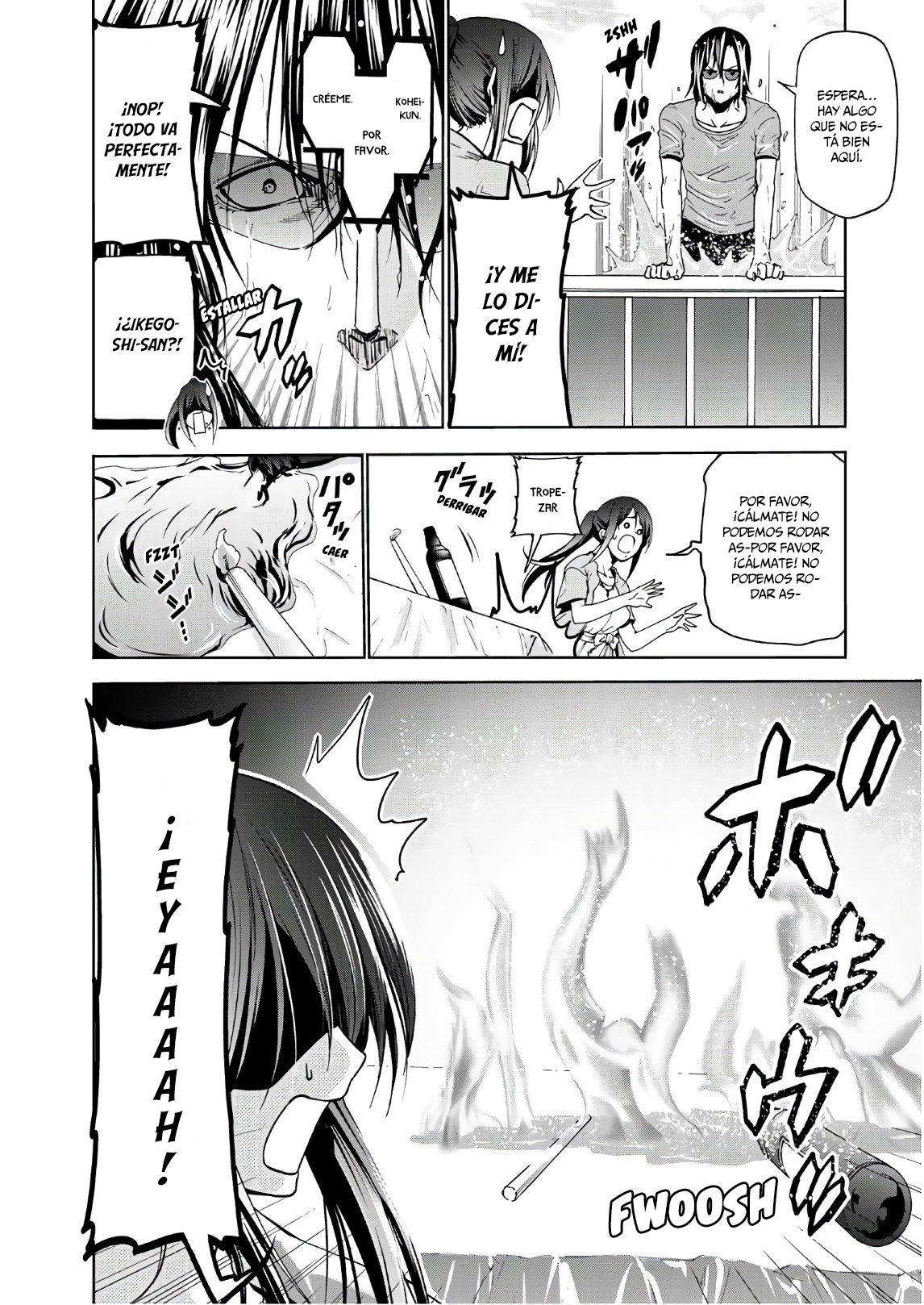 Grand Blue Capitulo 53: Rodaje página 23