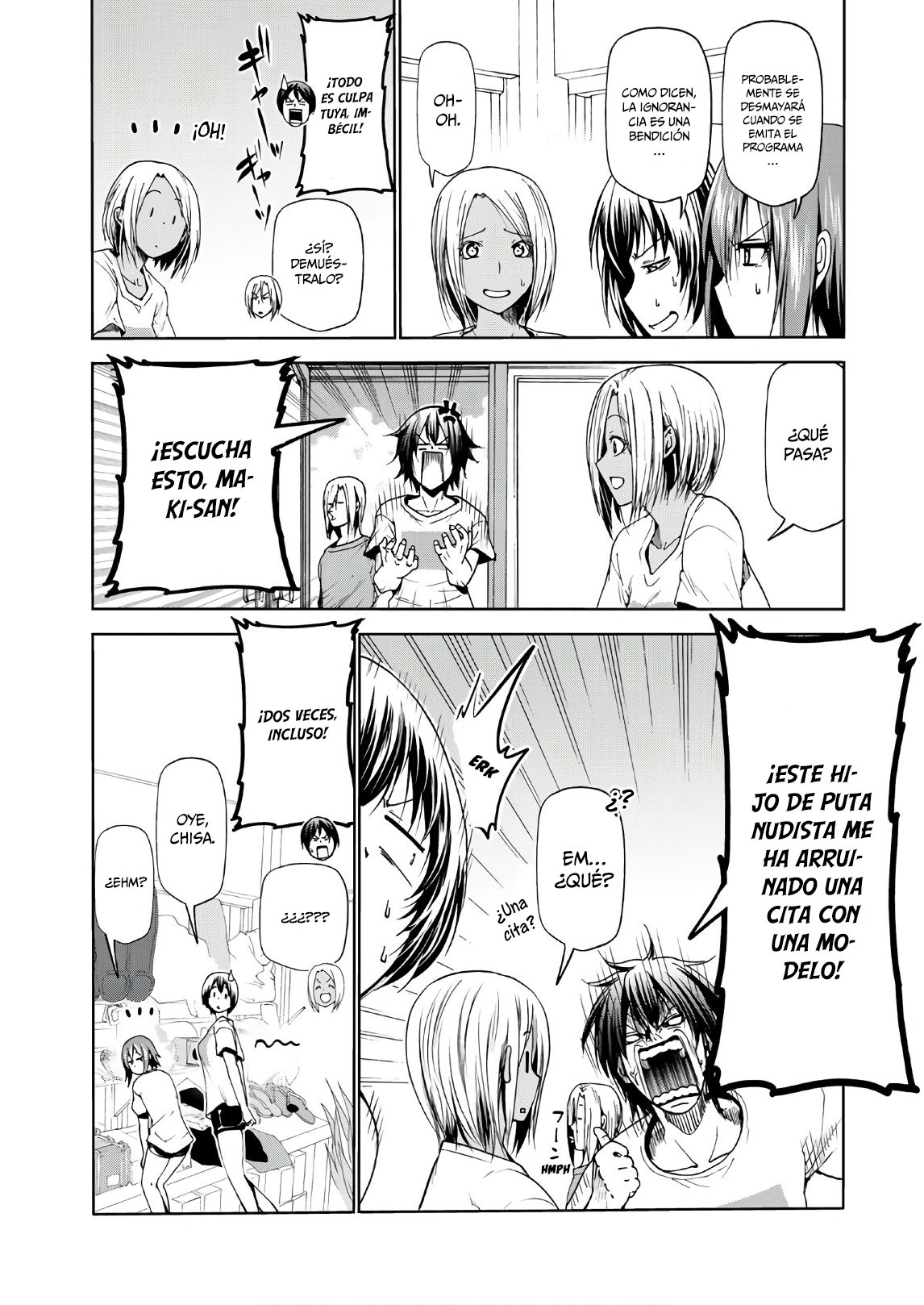 Grand Blue Capitulo 53: Rodaje página 31