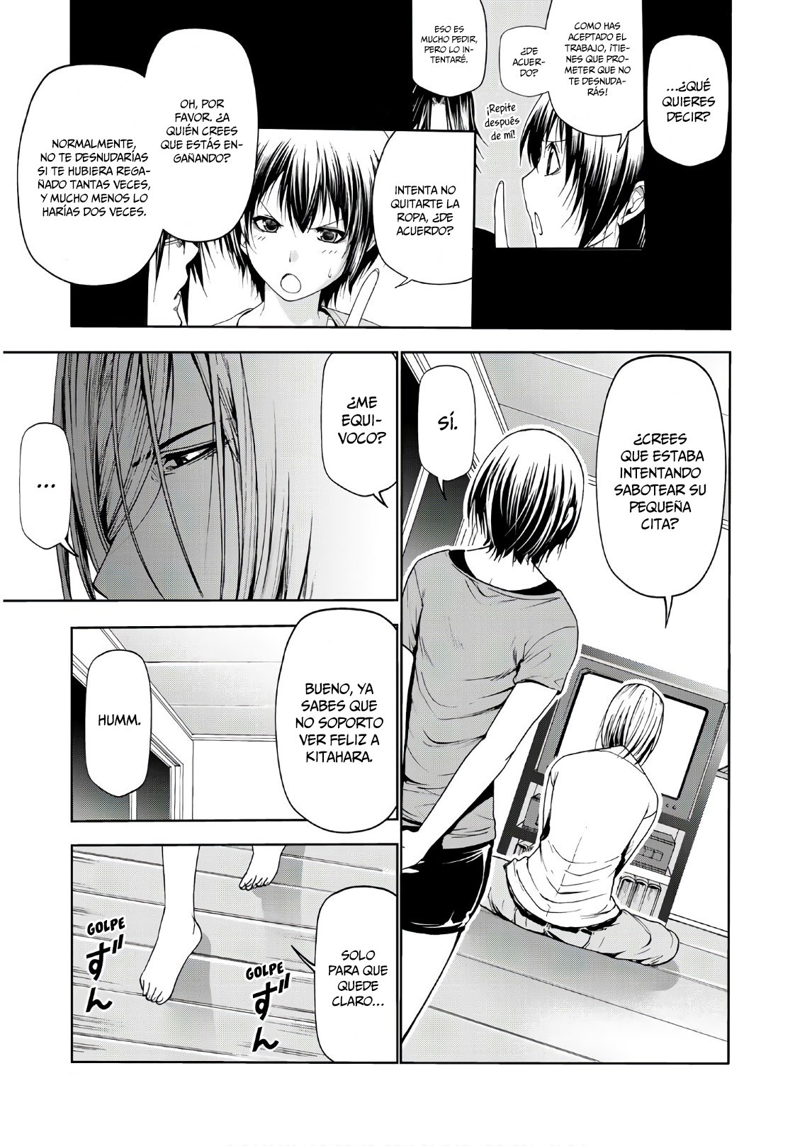 Grand Blue Capitulo 53: Rodaje página 36