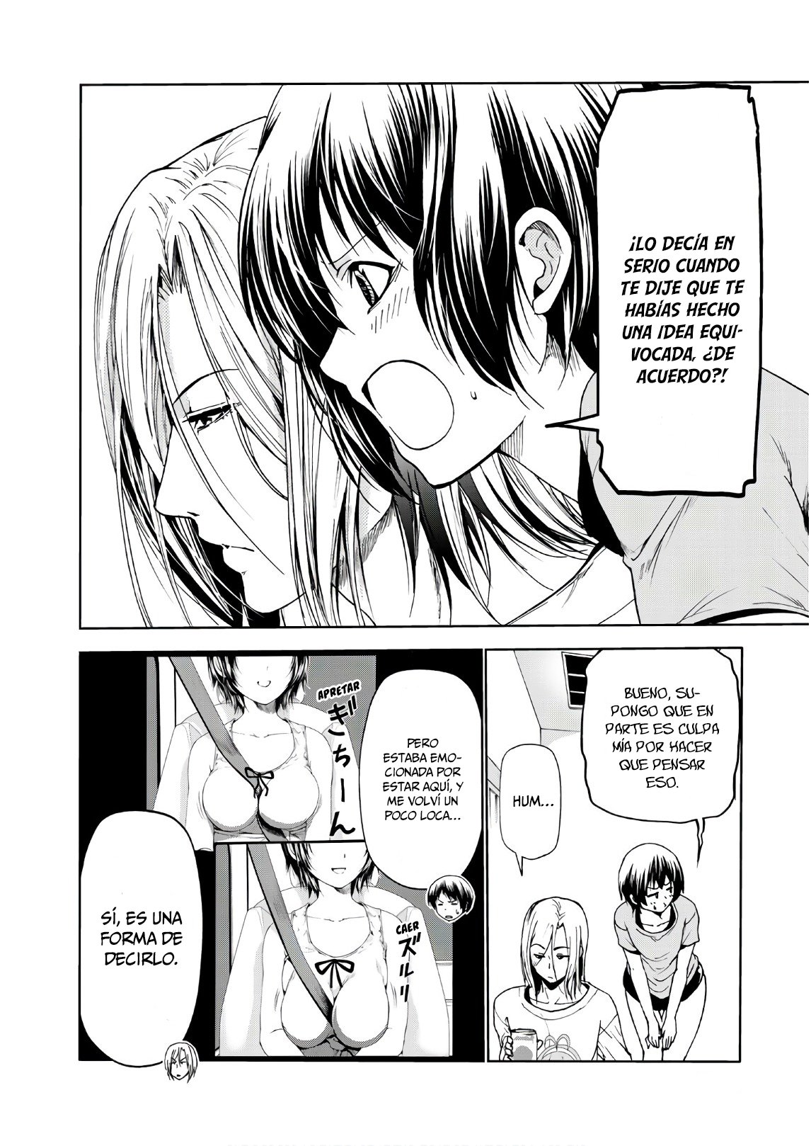 Grand Blue Capitulo 53: Rodaje página 37