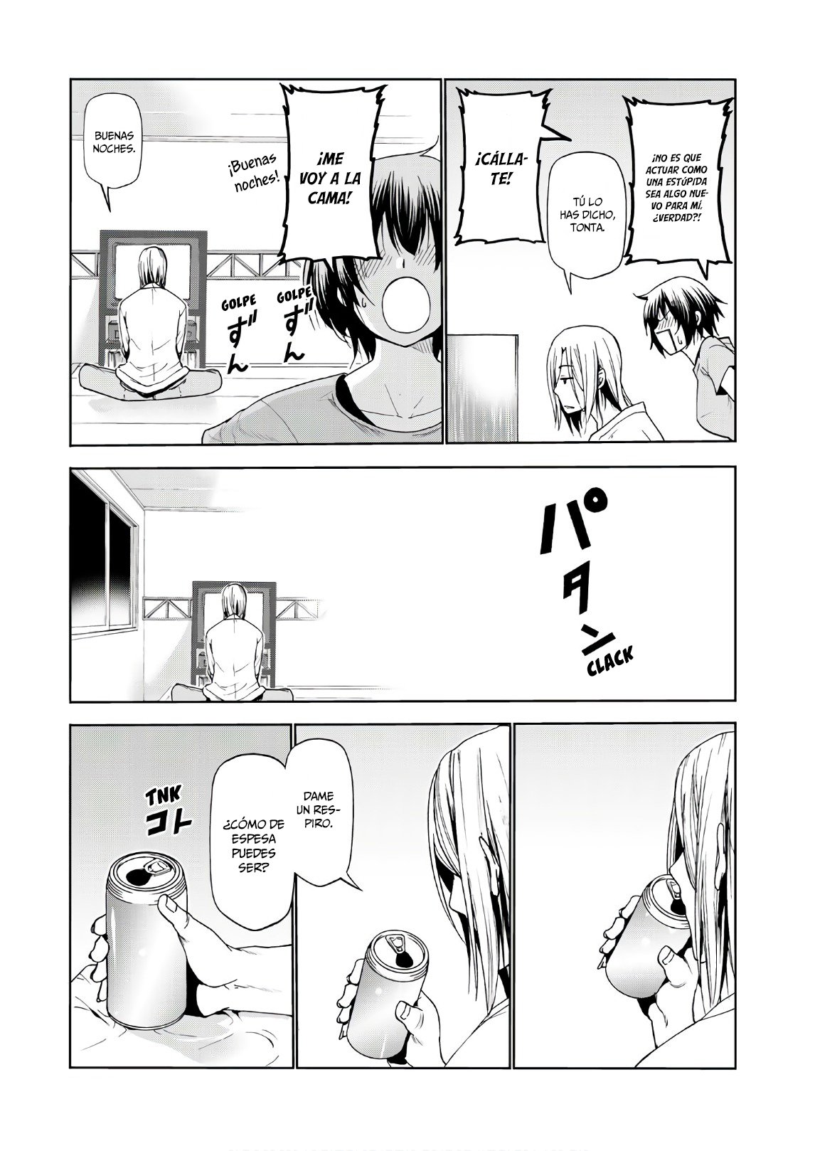 Grand Blue Capitulo 53: Rodaje página 38