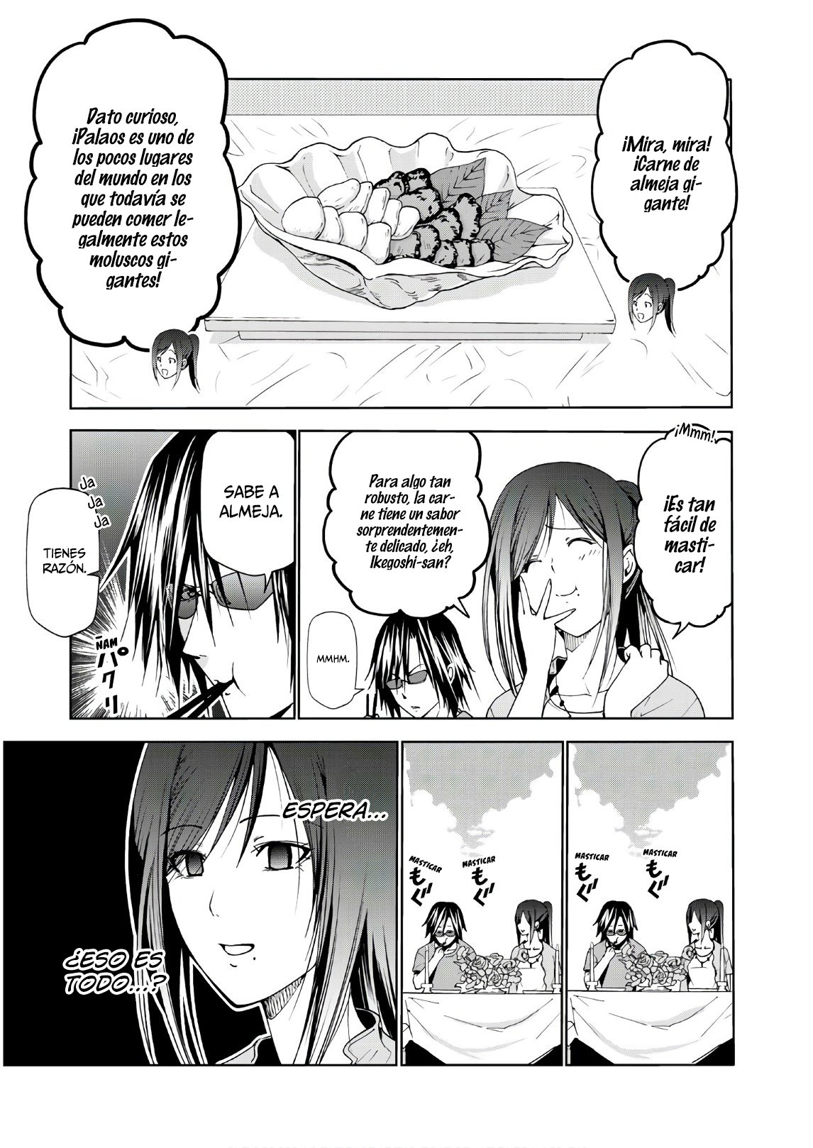 Grand Blue Capitulo 53: Rodaje página 4