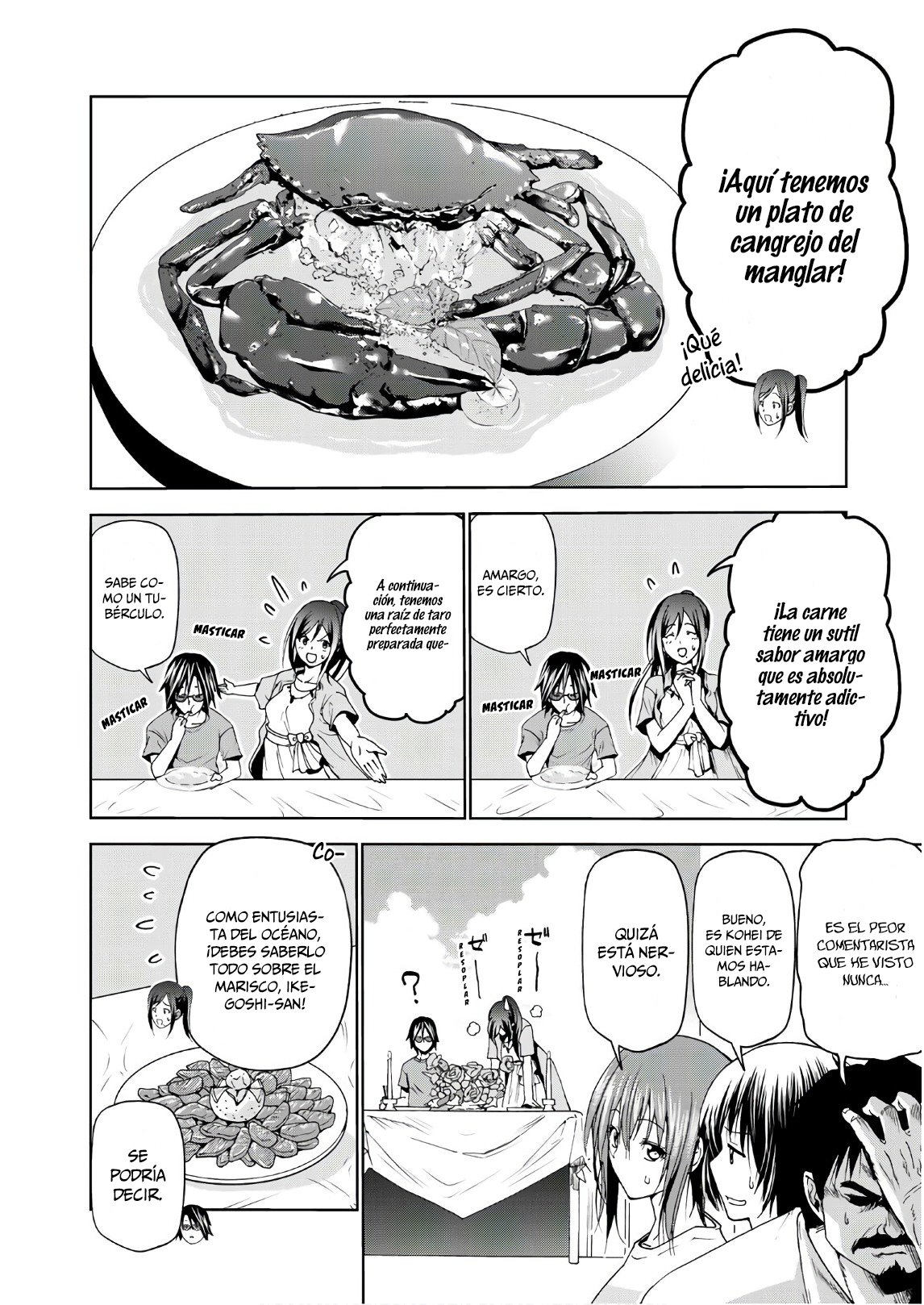 Grand Blue Capitulo 53: Rodaje página 5