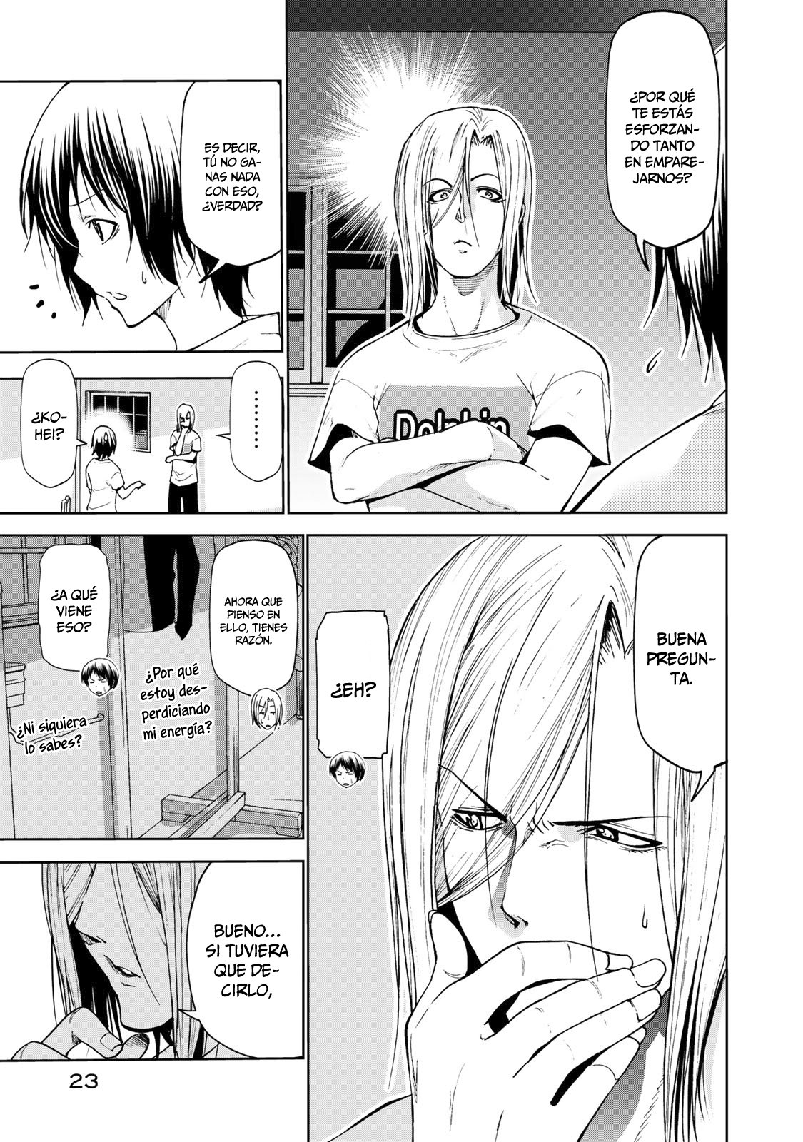 Grand Blue Capitulo 54: compañero página 23
