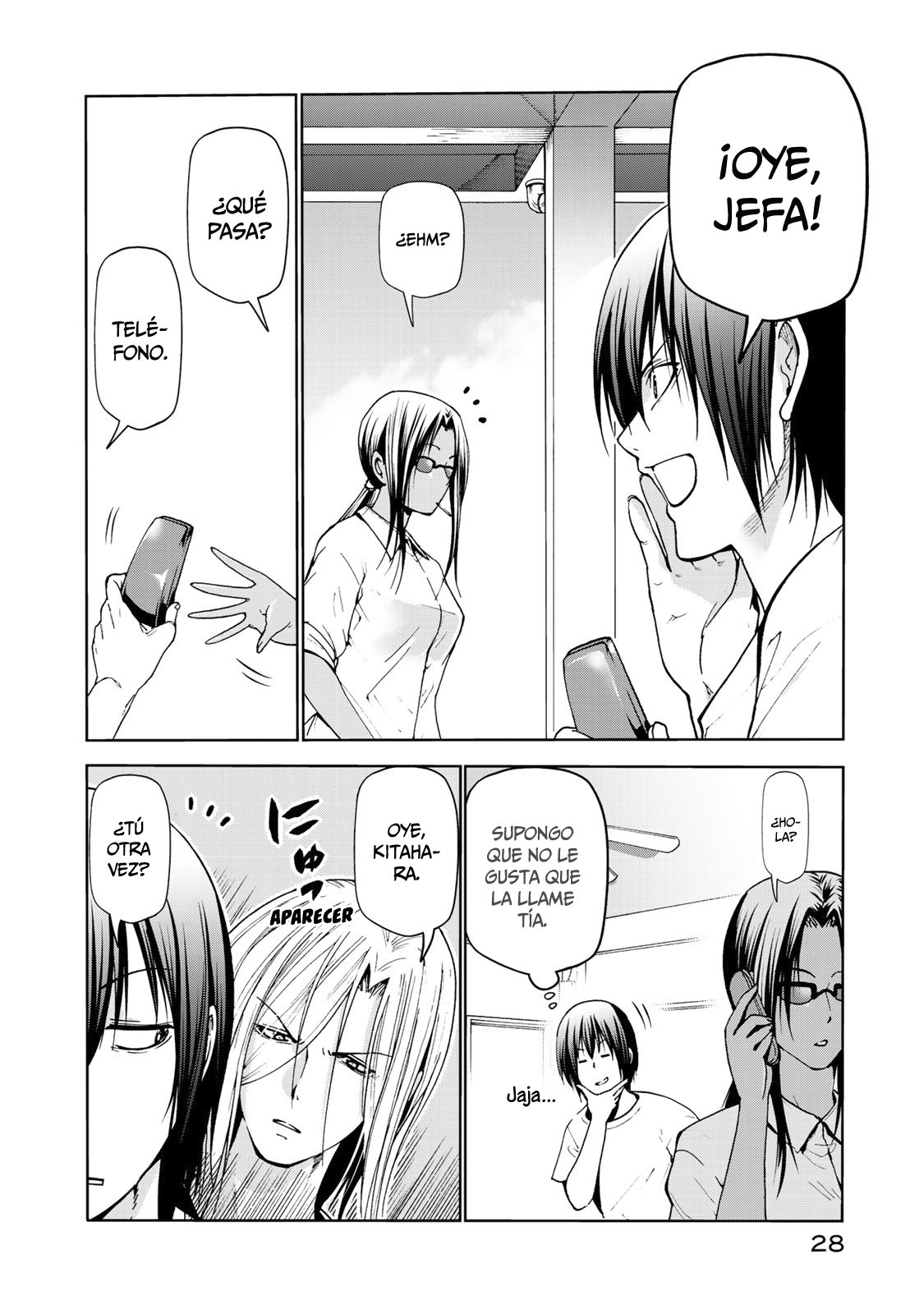 Grand Blue Capitulo 54: compañero página 28
