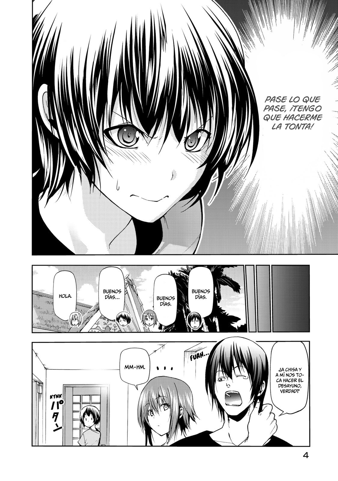 Grand Blue Capitulo 54: compañero página 4