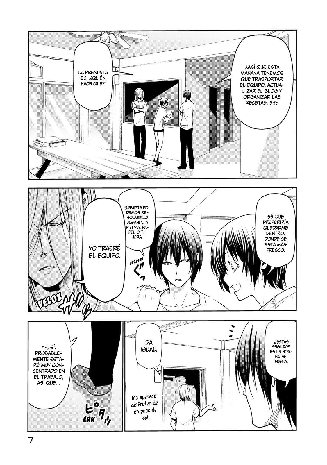 Grand Blue Capitulo 54: compañero página 7