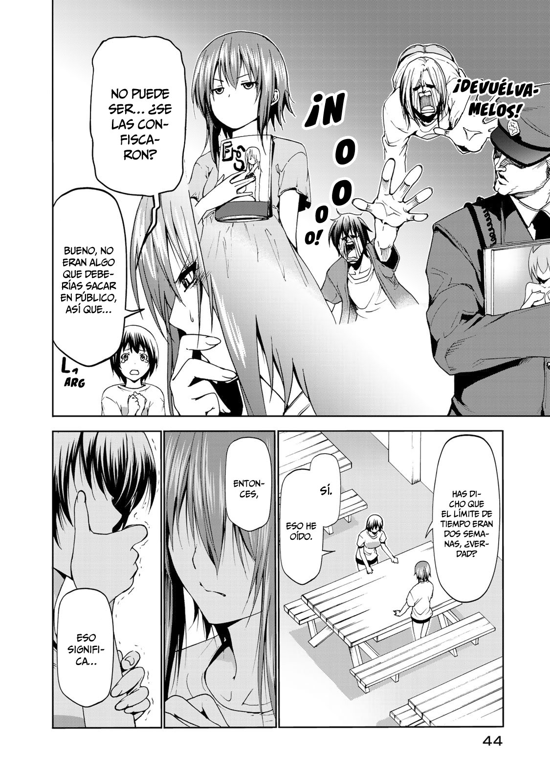 Grand Blue Capitulo 55: charla de chicas página 15