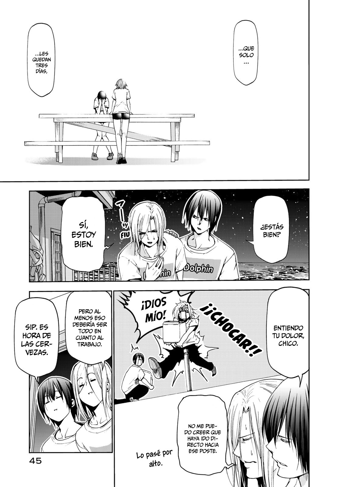 Grand Blue Capitulo 55: charla de chicas página 16