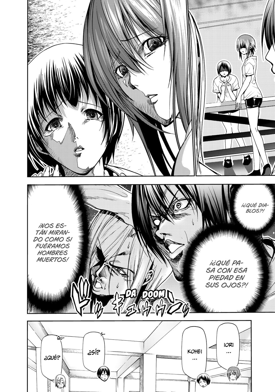 Grand Blue Capitulo 55: charla de chicas página 17