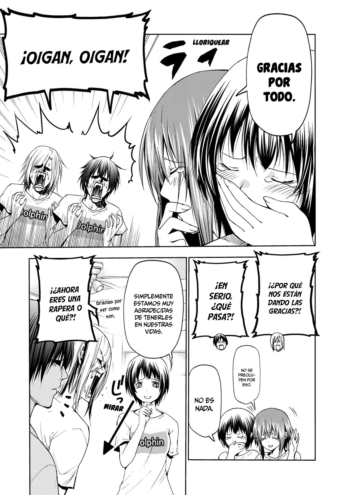 Grand Blue Capitulo 55: charla de chicas página 18