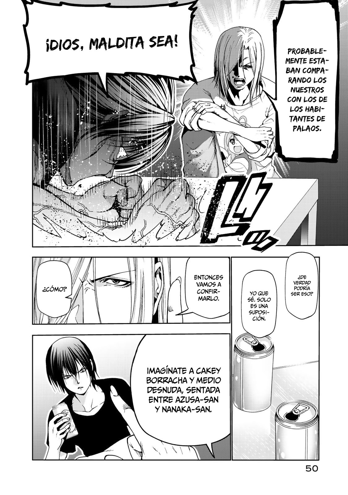 Grand Blue Capitulo 55: charla de chicas página 21