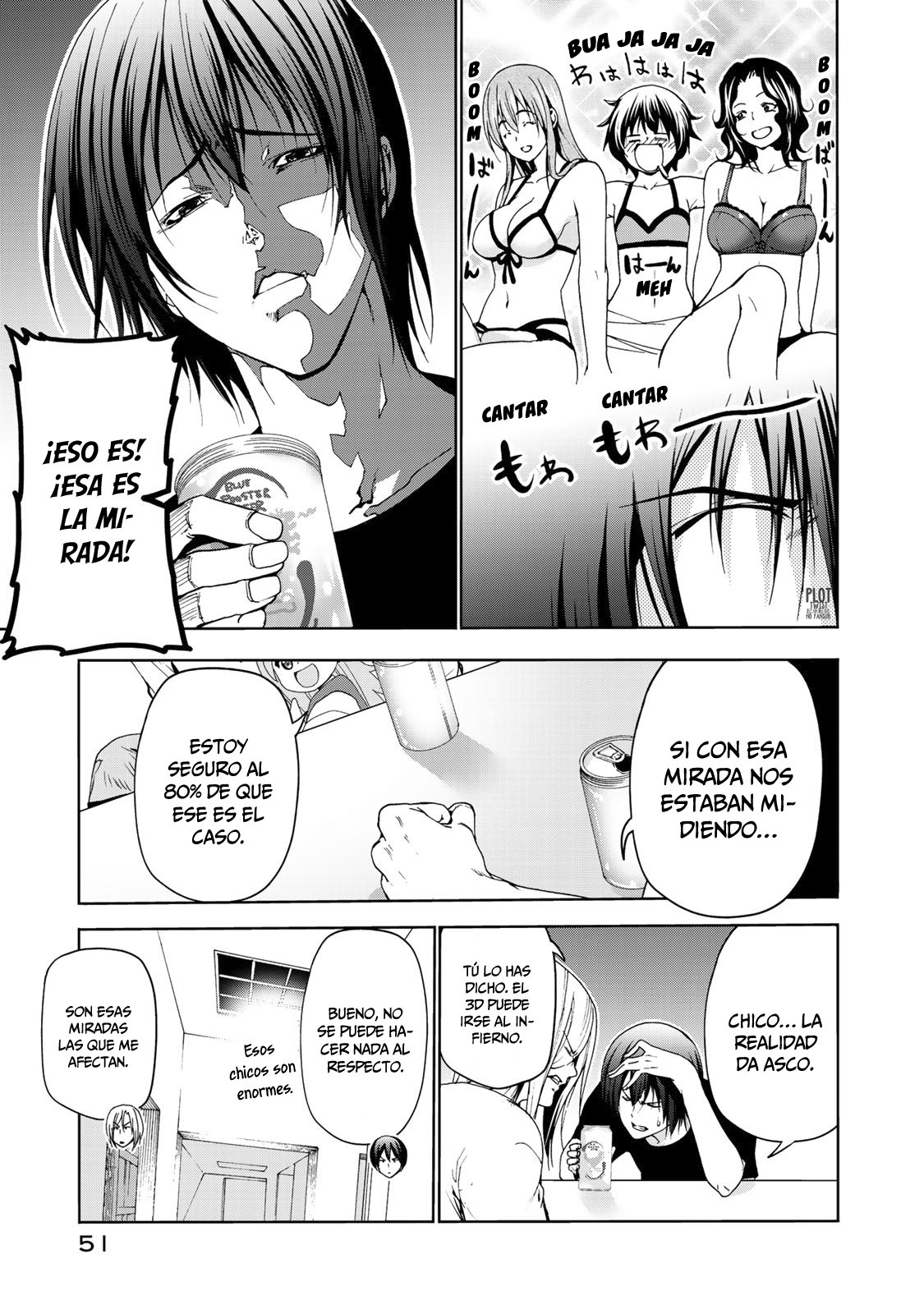 Grand Blue Capitulo 55: charla de chicas página 22