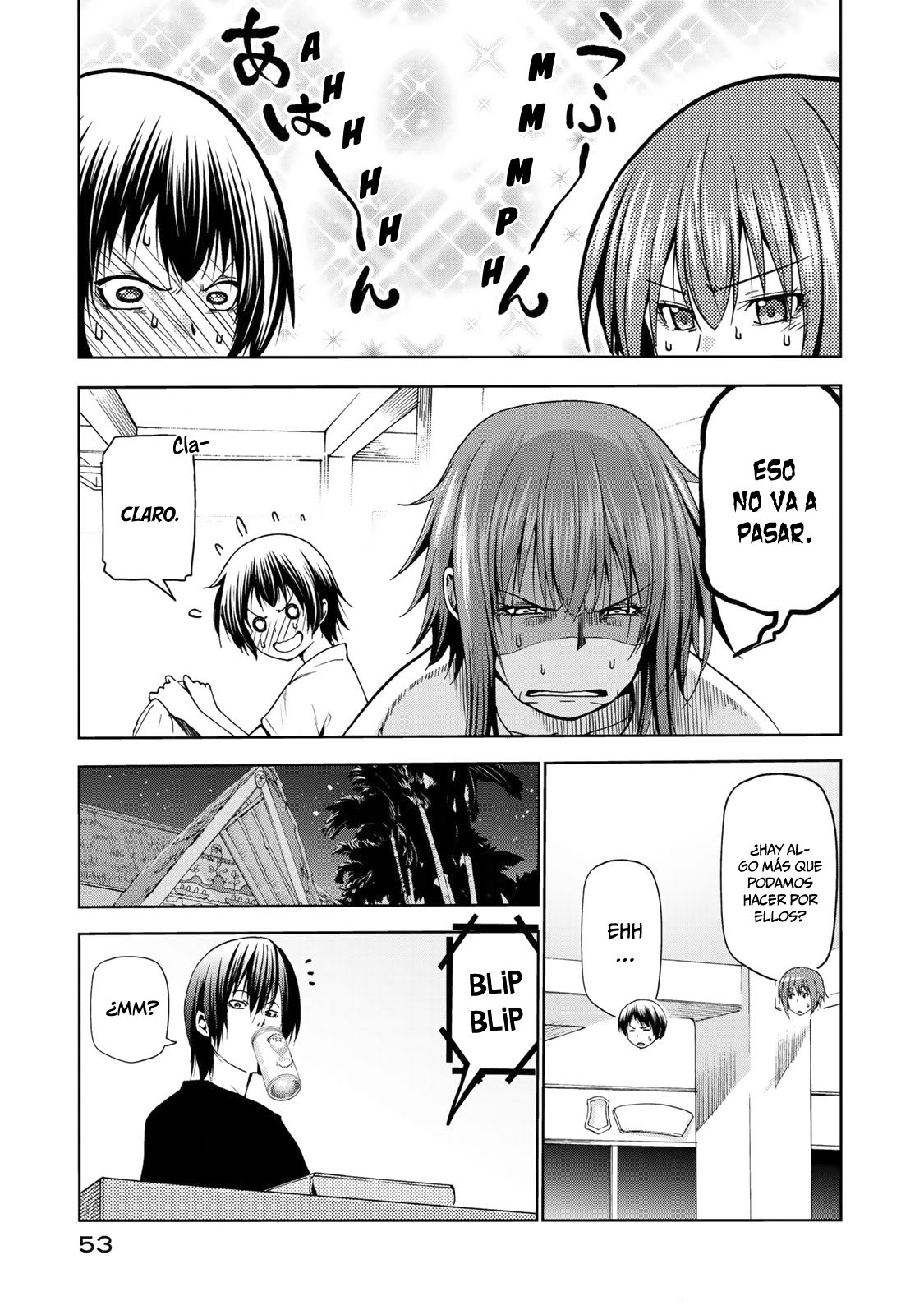 Grand Blue Capitulo 55: charla de chicas página 24